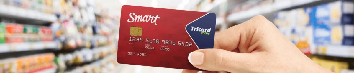 Imagem do cartão Smart supermercados da Tricard