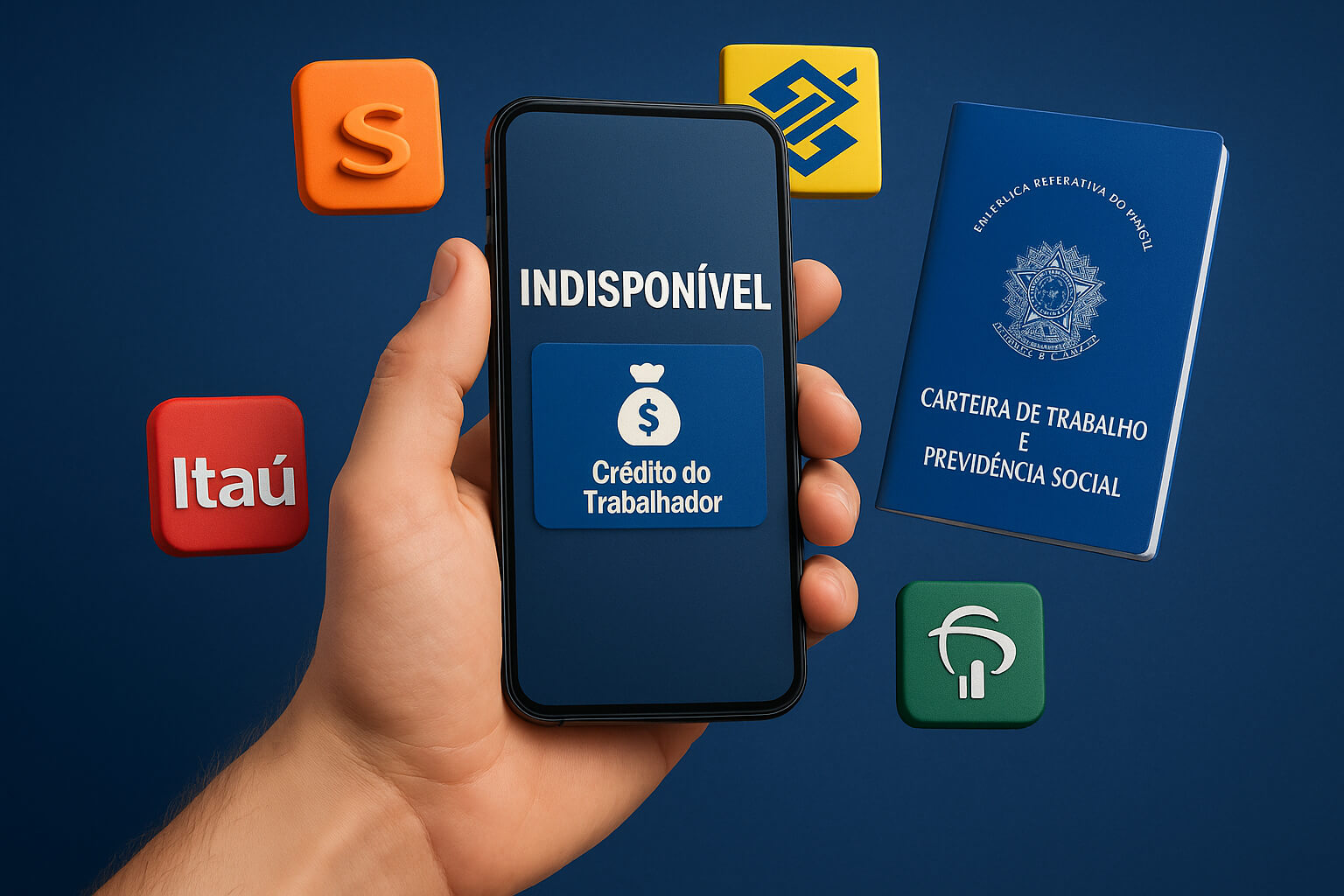 Consignado CLT: Adiamento nos Apps dos Bancos Gera Dúvidas; Atualizações da Dataprev Estariam Ligadas ao Caso