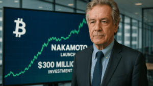 David Bailey lança empresa de investimentos Nakamoto com US$ 300 milhões focada em Bitcoin.