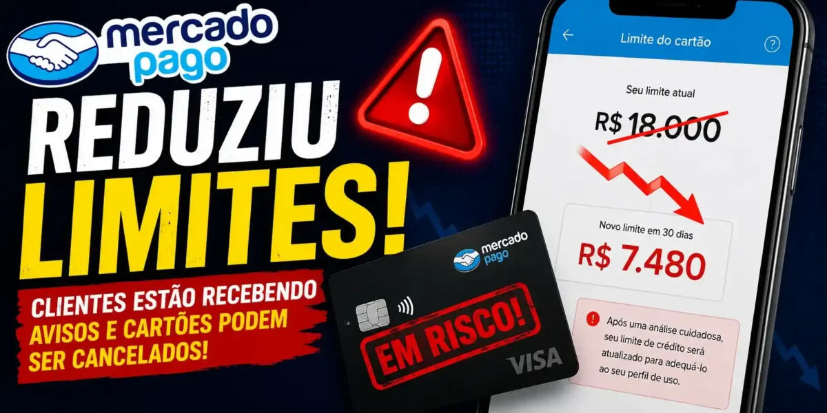 Redução em massa de limites no Mercado Pago